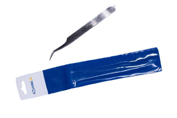 Swiss-Style Fine Tip Curved Tweezers