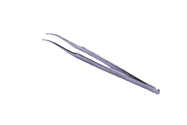 Swiss-Style Fine Tip Curved Tweezers