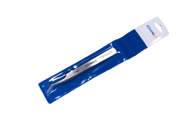 Swiss-Style Fine Tip Curved Tweezers