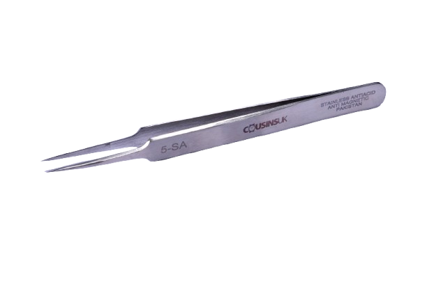 Swiss Fine Tip Straight Tweezers